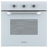 Corberó - Horno Multifunción 65L | CCHM706W | Limpieza Hidrólisis | 3000W | Puerta Doble Cristal | 8 Programas | Luz Interior | Desconexión Automática | Cristal Blanco