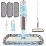 Fregona Mopa con Pulverizador, MEXERRIS Mopa de Limpieza Suelos Microfibra