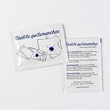 Limoncol Toallitas Quitamanchas para Ropa y Tejidos, Toallitas Individuales de Un Solo Uso, Limpieza Rápida de Manchas Recientes, Uso Portátil, 25 Unidades