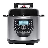 Cecotec Olla Programable GM Modelo H Deluxe. Programable 24 horas, Capacidad 6 litros,Sistema de cocción inteligente, Función báscula,Temperatura ajustable, Presión ajustable