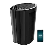 Cecotec Deshumidificador con Temporizador BigDry 9000 Professional Black Connected. 320 W, Deshumidifica 20L/día, Depósito extraíble de 4,5 litros, Control por wifi, Pantalla LED, Cobertura 90 m2