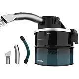 Cecotec Aspirador de Cenizas Compacto de 4L Conga Ash 1000 Home. 600W de Potencia, Ultraligero, Poder de Succión 13 kPa, Tubo con Recubrimiento Metálico, Asa de Transporte, Cable de 3,5m