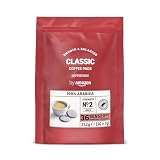 By Amazon - Café Clásico en Monodosis, 100% Arábica, Compatible con Senseo, 36 Unidades, Con Certificación Rainforest Alliance