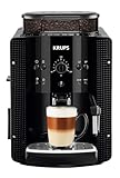 KRUPS Roma, Cafetera Superautomática 15 Bares, Capacidad de 1,7L, Negra