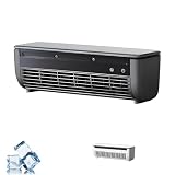 LaYiQimn Aire Acondicionado Portatil,Enfriador de Aire de Pared, Ventilador de enfriamiento evaporativo portátil con instalación sin Perforaciones, para Cocina, Dormitorio, Oficina y Camping en carav