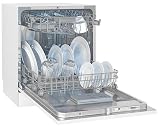 Exquisit® Lavavajillas Compacto 55cm 8 Servicios Clase D Blanco
