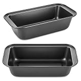 2 Piezas Molde Rectangular, Molde para Pan, Molde Plum Cake