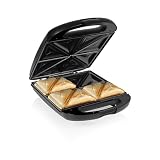 Tristar Sandwich Maker XL - 4 sándwiches a la vez - Revestimiento antiadherente - Protección contra sobrecalentamiento - Fácil de usar - 1500 W - SA-3069