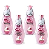 The Fruit Company 26300013 - Jabón de Manos Espuma Mousse, Fresa Nata, 250 ml, 4 ud.