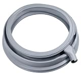 CABLEPELADO Goma puerta lavadora,Goma de Escotilla,Junta de goma para lavadora,Compatible con Bosch Siemens Balay Constructa iQ500 iQ300 Maxx 6 VarioPerfect Avantixx Serie 6 para 686004 00686004,Gris