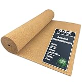 Base de corcho TRECOR aislante del ruido de impacto - 4 mm de espesor - Para suelos laminados y de parquet - Compra (10 m²)